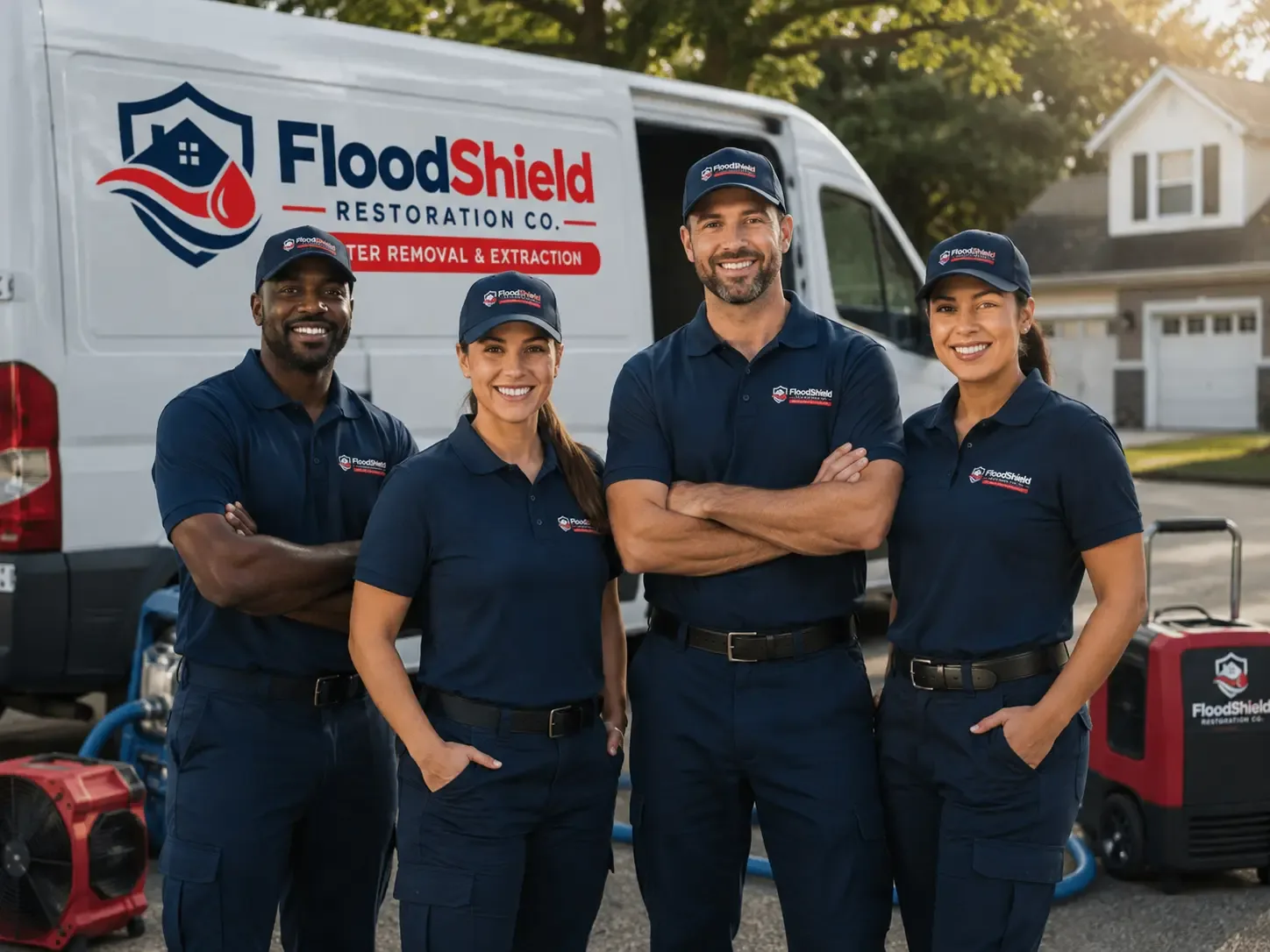 Flood Damage Restoration company in Castleton, VA